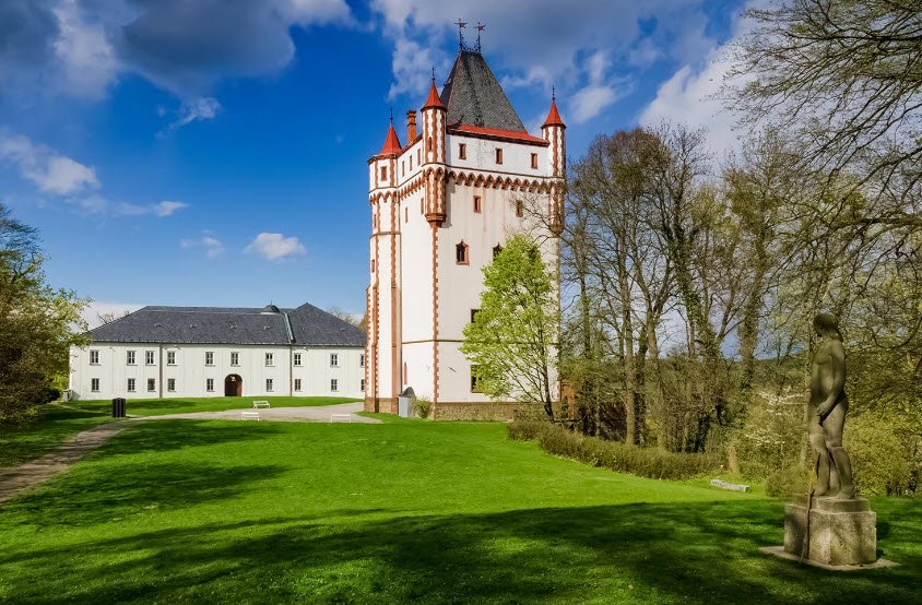 State chateau Hradec nad Moravicí, Czech Republic (Czechia)